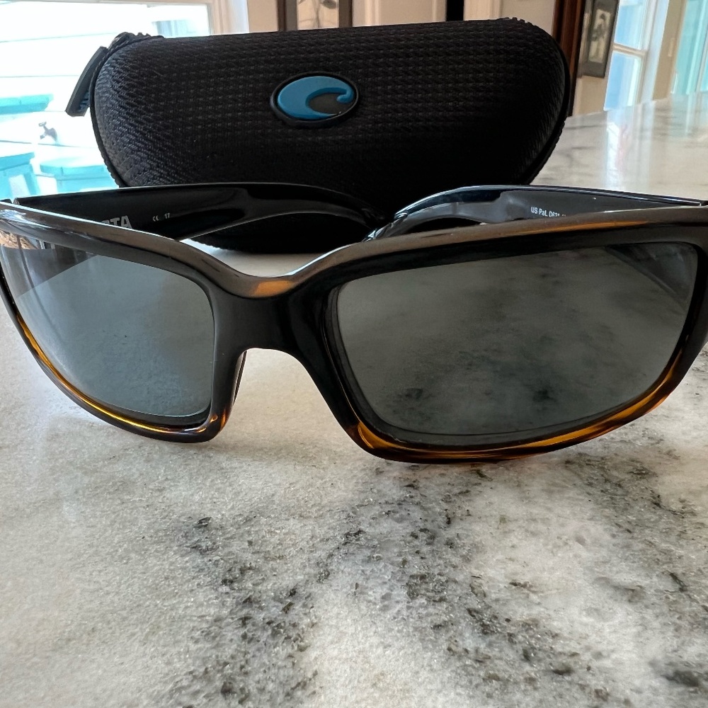 Costa Del Mar Caballito Copper Polarized Wrap Sunglasses